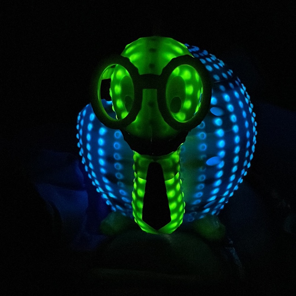 Disneylands Electrical parade light up turtle sipper